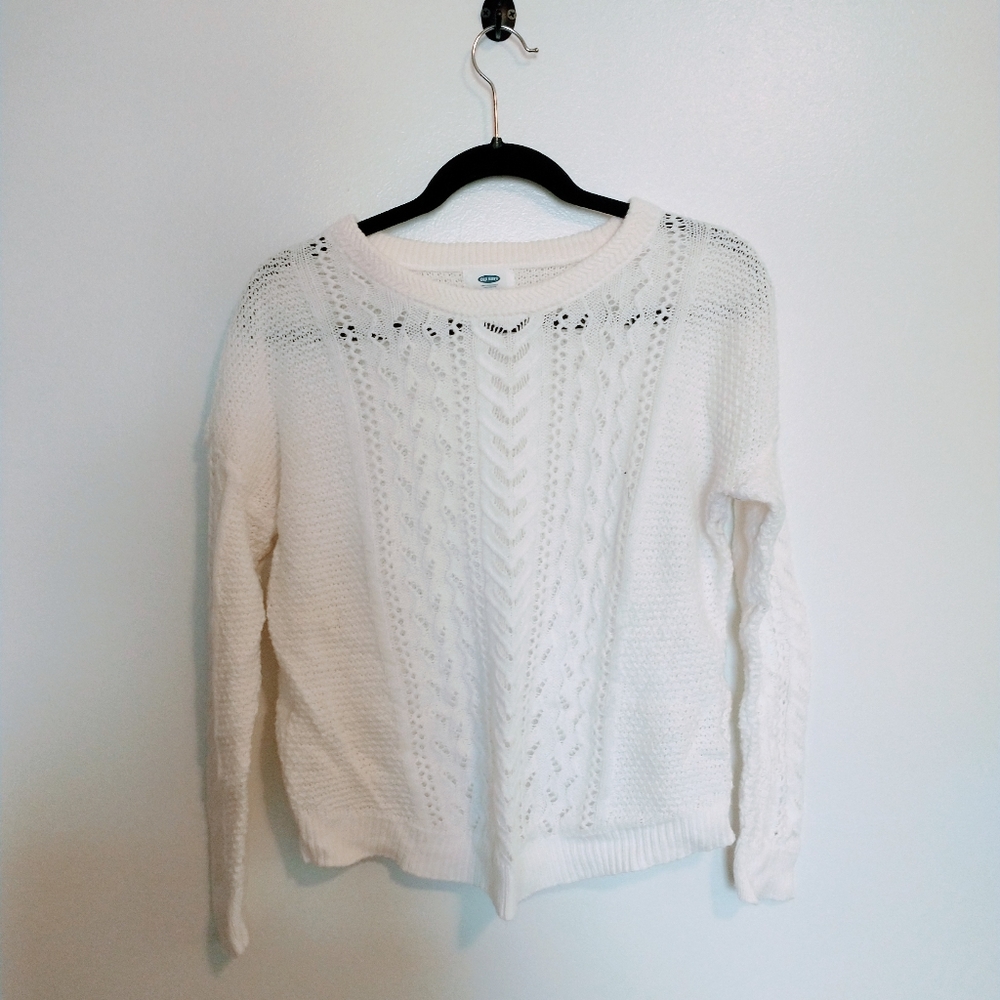 Old Navy sweater open knit